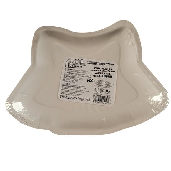 LOL Surprise 7" Plates Party Supplies Girls Birthday 2 packs of 8, 16 Total - Picture 6 of 6